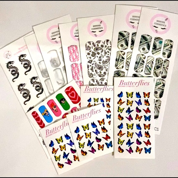 Nail decals! Wholesale bundle | 12 sheets included - Picture 1 of 11